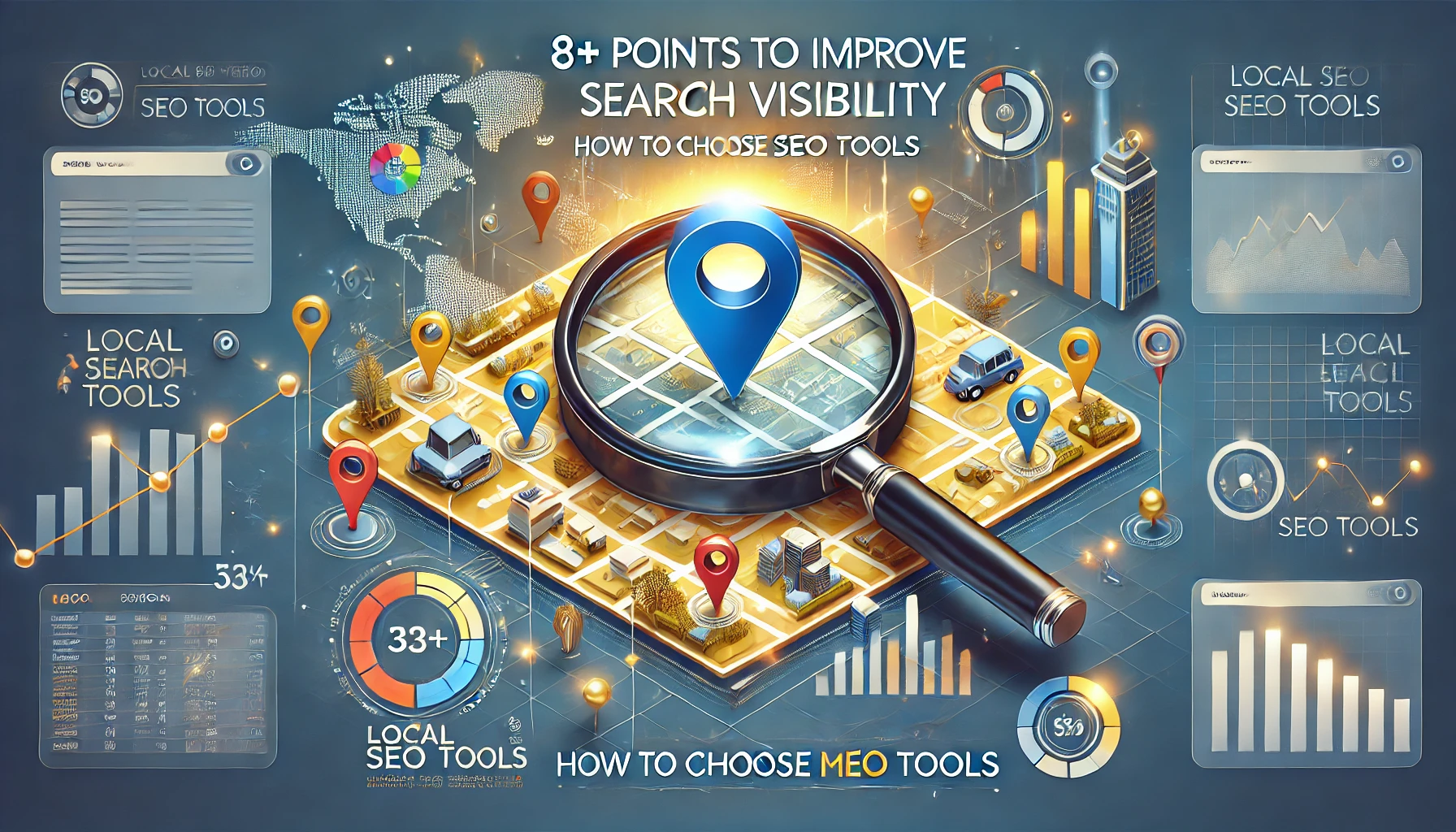 ローカル SEO ツールで検索の可視性を高める8+のポイント:MEOツールの選び方